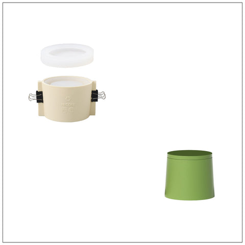 3.9oz Simple Style Candle Jar Silicone Mold & Candle Refill Mold-5