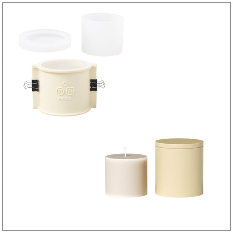 9.6oz Candle Jar Silicone Mold & Candle Refill Mold-7