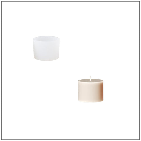 6.3oz Simple Style Candle Jar Silicone Mold & Candle Refill Mold-6