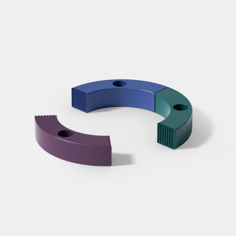 Arch Taper Candle Holder Silicone Mold-0