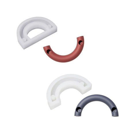 Arch Shaped Taper Candle Holder Silicone Mold-5