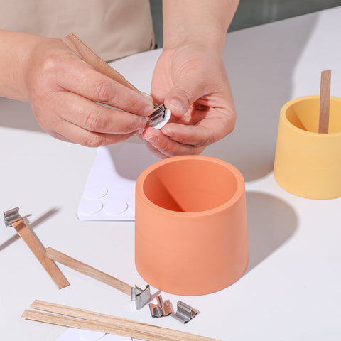 6.3oz Simple Style Candle Jar Silicone Mold & Candle Refill Mold-1