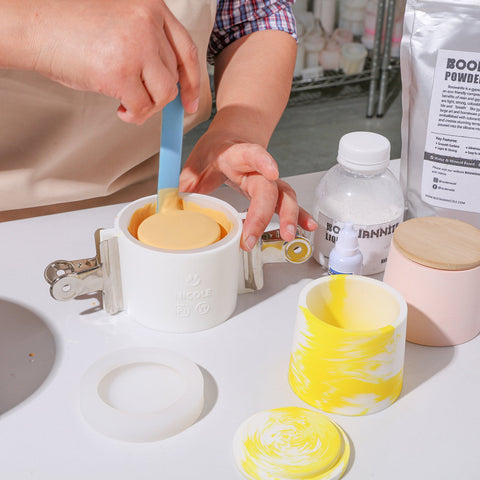 3.9oz Simple Style Candle Jar Silicone Mold & Candle Refill Mold-1