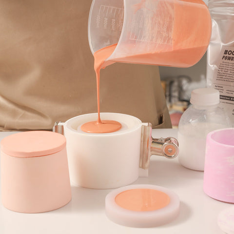 6.3oz Simple Style Candle Jar Silicone Mold & Candle Refill Mold-2