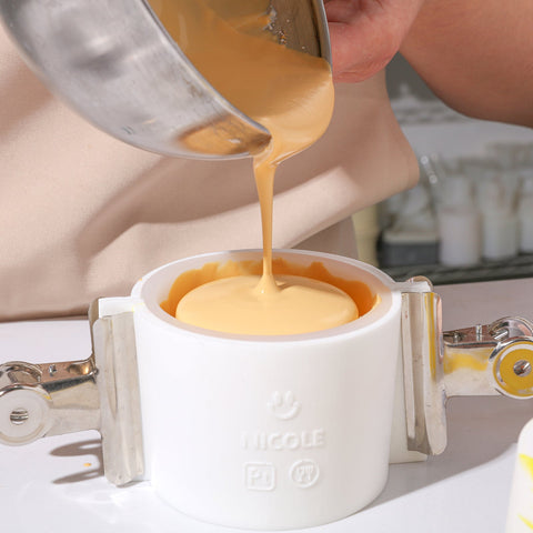 3.9oz Simple Style Candle Jar Silicone Mold & Candle Refill Mold-2