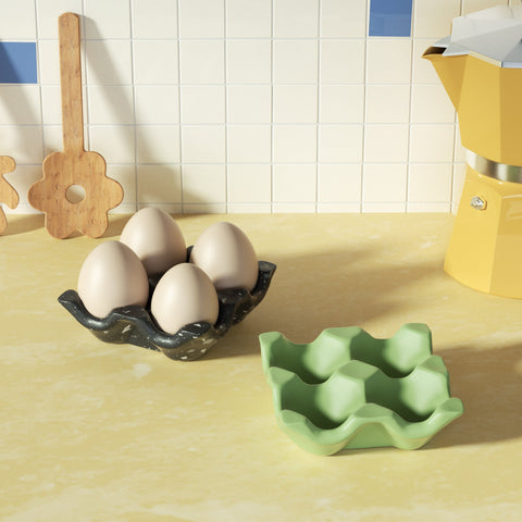 4-Egg Soft Curve Egg Tray Mold-1