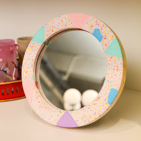 29cm Mirror Frame Silicone Mold with Accessories-4