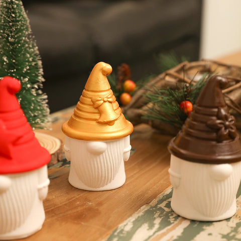 Bell of Hat-tastic Gnome Squad Candle Silicone Mold-4