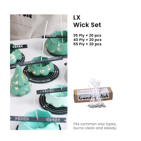 Blooming Stacking Christmas Tree Candle Jar Silicone Mold-9