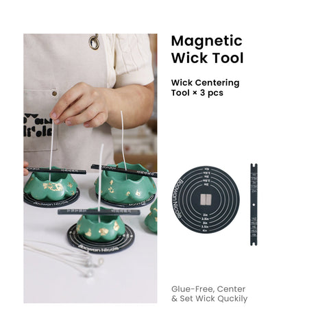 Blooming Stacking Christmas Tree Candle Jar Silicone Mold-10