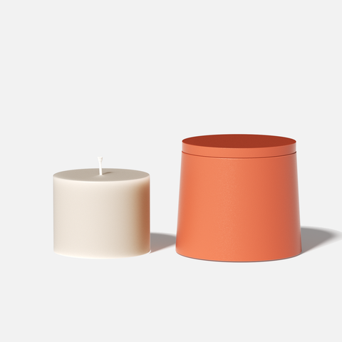 6.3oz Simple Style Candle Jar Silicone Mold & Candle Refill Mold-0