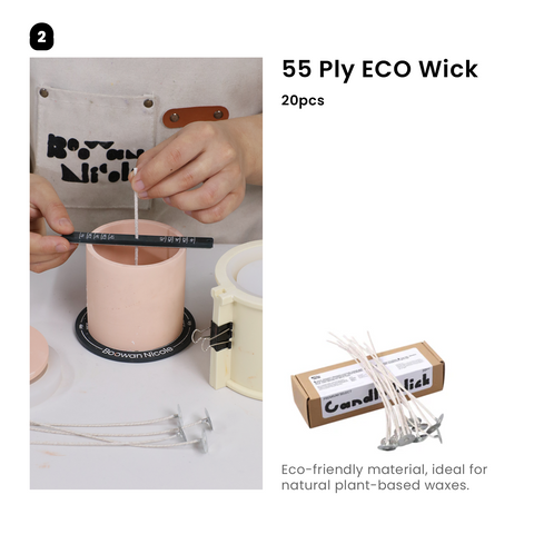 9.6oz Candle Jar Silicone Mold & Candle Refill Mold-9