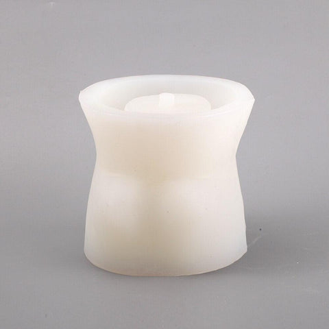 Body Shaped Concrete Plant Pot&Pen Holder Silicone Mold-1